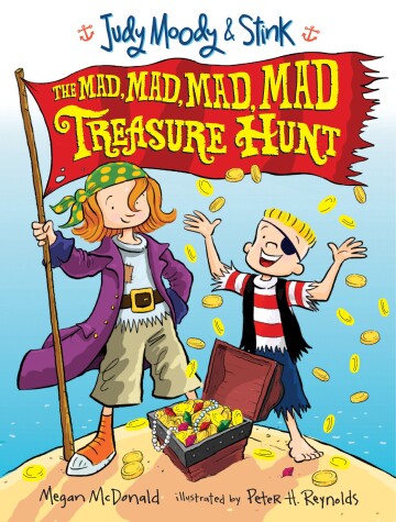 Book cover for The Mad, Mad, Mad, Mad Treasure Hunt