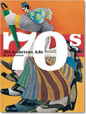 Book cover for All-American Ads of the 70s