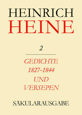 Cover of Gedichte 1827-1844 Und Versepen