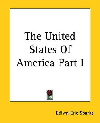 Book cover for The United States of America Part I