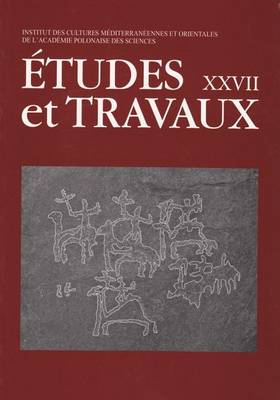 Cover of Etudes Et Travaux XXVII