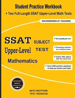 Book cover for SSAT Upper-Level Subject Test Mathematics