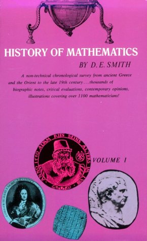 Book cover for History of Mathematics: General Survey of the History of Elementary Mathematics v. 1