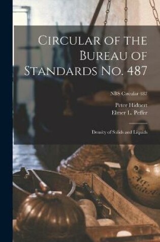 Cover of Circular of the Bureau of Standards No. 487