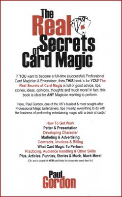 Book cover for Paul Gordon's the Real Secrets of Card Magic