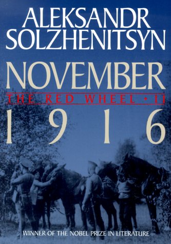 Book cover for November 1916
