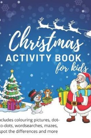 Cover of Christmas Activity Book For Kids