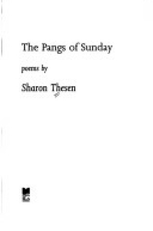 Cover of The Pangs of Sunday