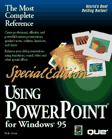 Book cover for Using Powerpoint for Windows 95 Special Edition