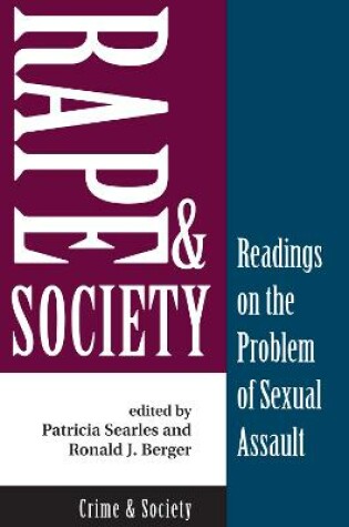 Cover of Rape And Society