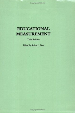 Cover of Educational Measurement 3E