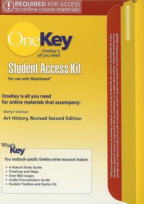 Book cover for OneKey Blackboard, Student Access Kit, Art History Combined, Revised Combined (w/CD-ROM)