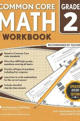 Cover of 2nd grade Math Workbook