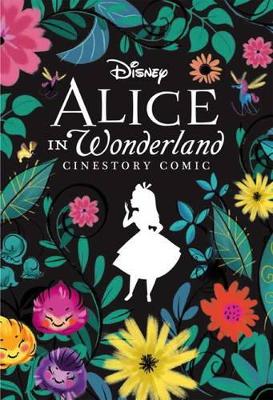 Book cover for Disney Alice in Wonderland Cinestory Comic