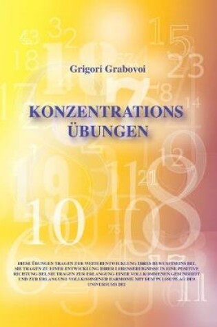 Cover of Konzentrationsubungen