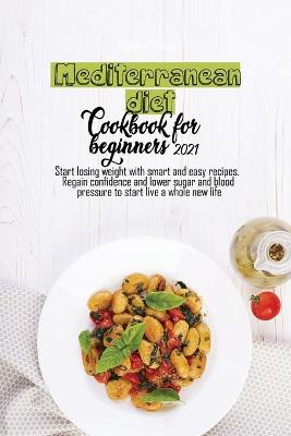 Book cover for Mediterranean diet cookbook for beginners