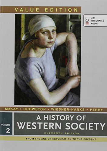 Book cover for History of Western Society, Value Edition V2 & Sources of Western Society 11E V2