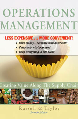 Cover of Operations Management, Binder Version