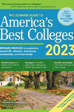 Cover of The Ultimate Guide to America's Best Colleges 2023