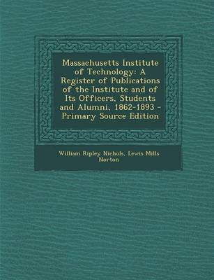 Book cover for Massachusetts Institute of Technology