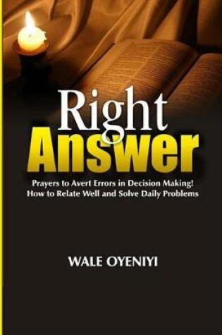 Cover of Right Answer