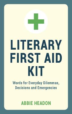 Book cover for Literary First Aid Kit