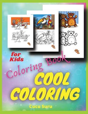 Book cover for Coloring Books for kids cool coloring