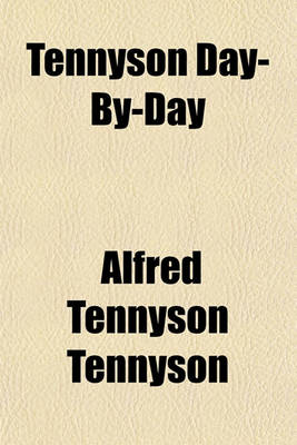 Book cover for Tennyson Day-By-Day