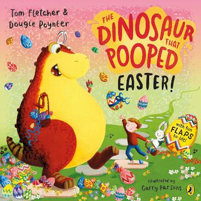 Book cover for The Dinosaur that Pooped Easter!