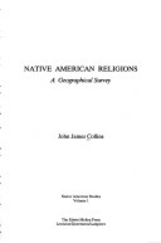 Cover of Native American Religions