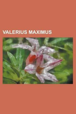 Cover of Valerius Maximus