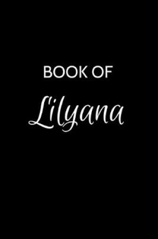 Cover of Book of Lilyana