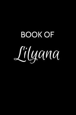 Book cover for Book of Lilyana