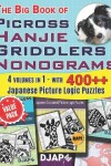 Book cover for The Big Book of Picross Hanjie Griddlers Nonograms