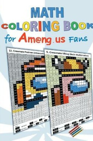 Cover of Math Coloring Book for Am@ng.us Fans