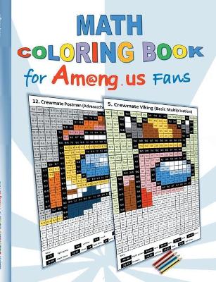 Book cover for Math Coloring Book for Am@ng.us Fans