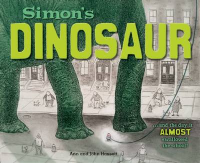 Book cover for Simon's Dinosaur ... and the Day It Almost Swallowed the School