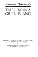 Book cover for Tales from a Greek Island