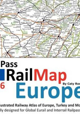 Cover of Railpass Railmap Europe 2016