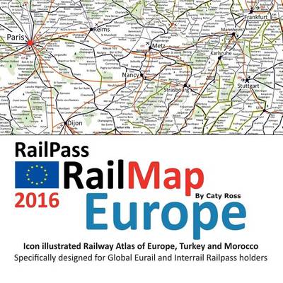 Book cover for Railpass Railmap Europe 2016