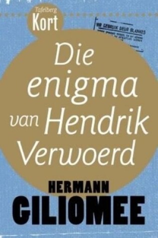 Cover of Die enigma van Hendrik Verwoerd