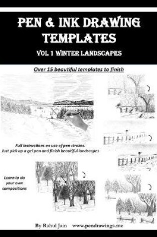 Cover of Pen and Ink Drawing Templates