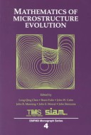 Cover of Mathematics of Microstructure Evolution