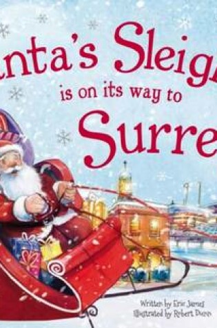 Cover of Santa's Sleigh is on it's Way to Surrey