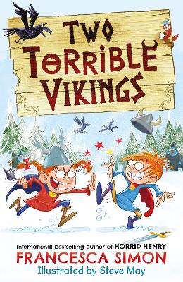 Book cover for Two Terrible Vikings