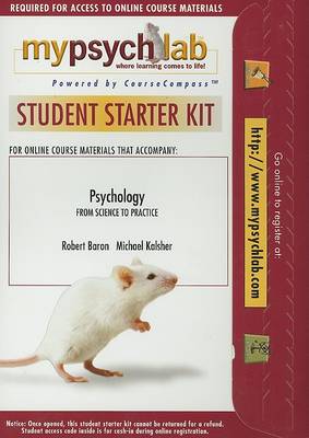 Book cover for MyLab Psychology  CourseCompass -- Standalone Access Card