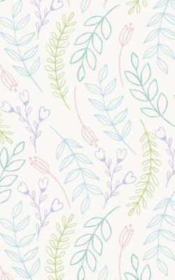 Book cover for Pastel Botanic - Lined Notebook with Margins - 5x8