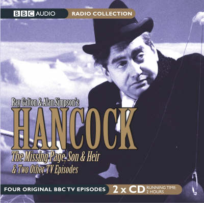 Book cover for "Hancock", the Missing Page, Son and Heir and 2 Other TV Episodes