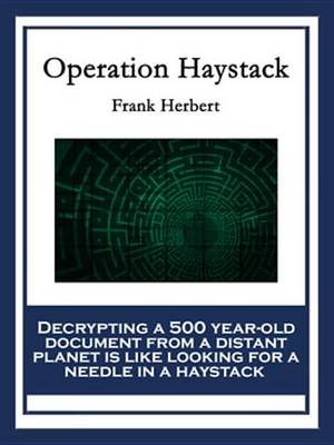 Book cover for Operation Haystack