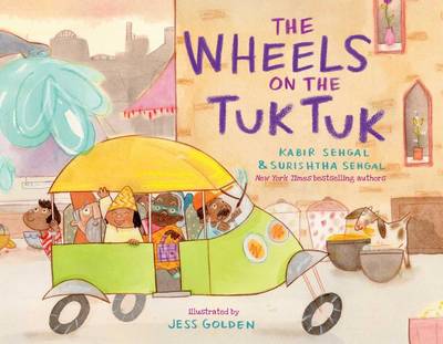 Book cover for The Wheels on the Tuk Tuk